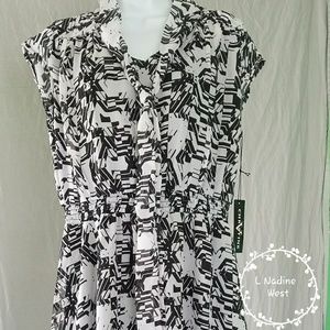 Black and White Dress